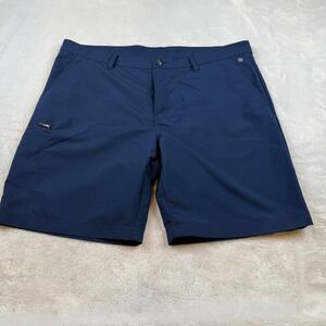 Adidas Golf Shorts Mens 38 Navy‎ Blue Athletic Casual Walking Active